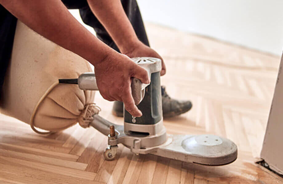 Professionelles Parkett schleifen, Reinigen, Ölen oder Versiegeln