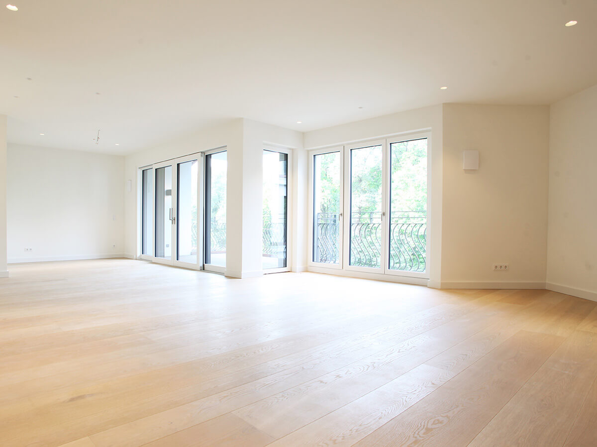 Landhausdielen im Neubau in Bad Homburg verlegen, Wippler Parkett