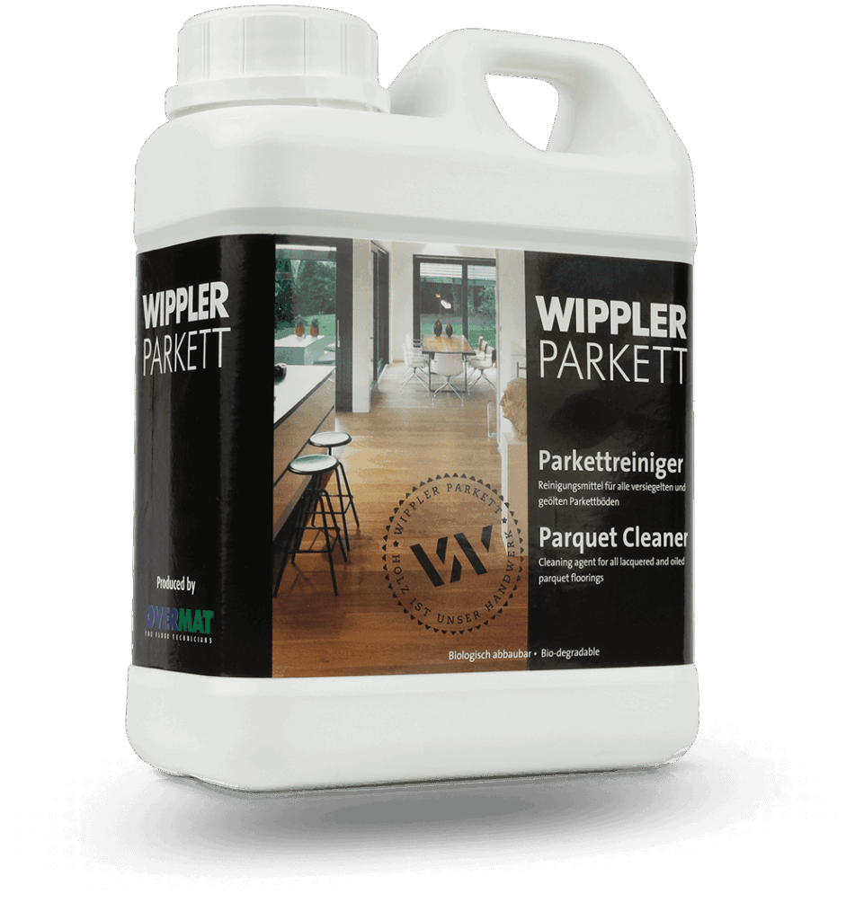 Parkettpflege von Wippler Parkett, abgestimmt auf geölte und versiegelte Parkettböden