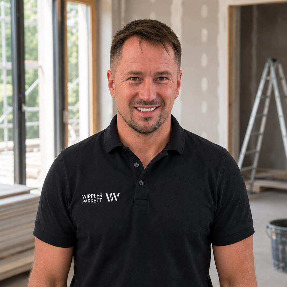 Kamil Wippler, Gründer und Geschäftsführer von Wippler Parkett